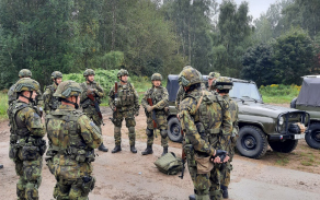Příprava před přesunem družstva